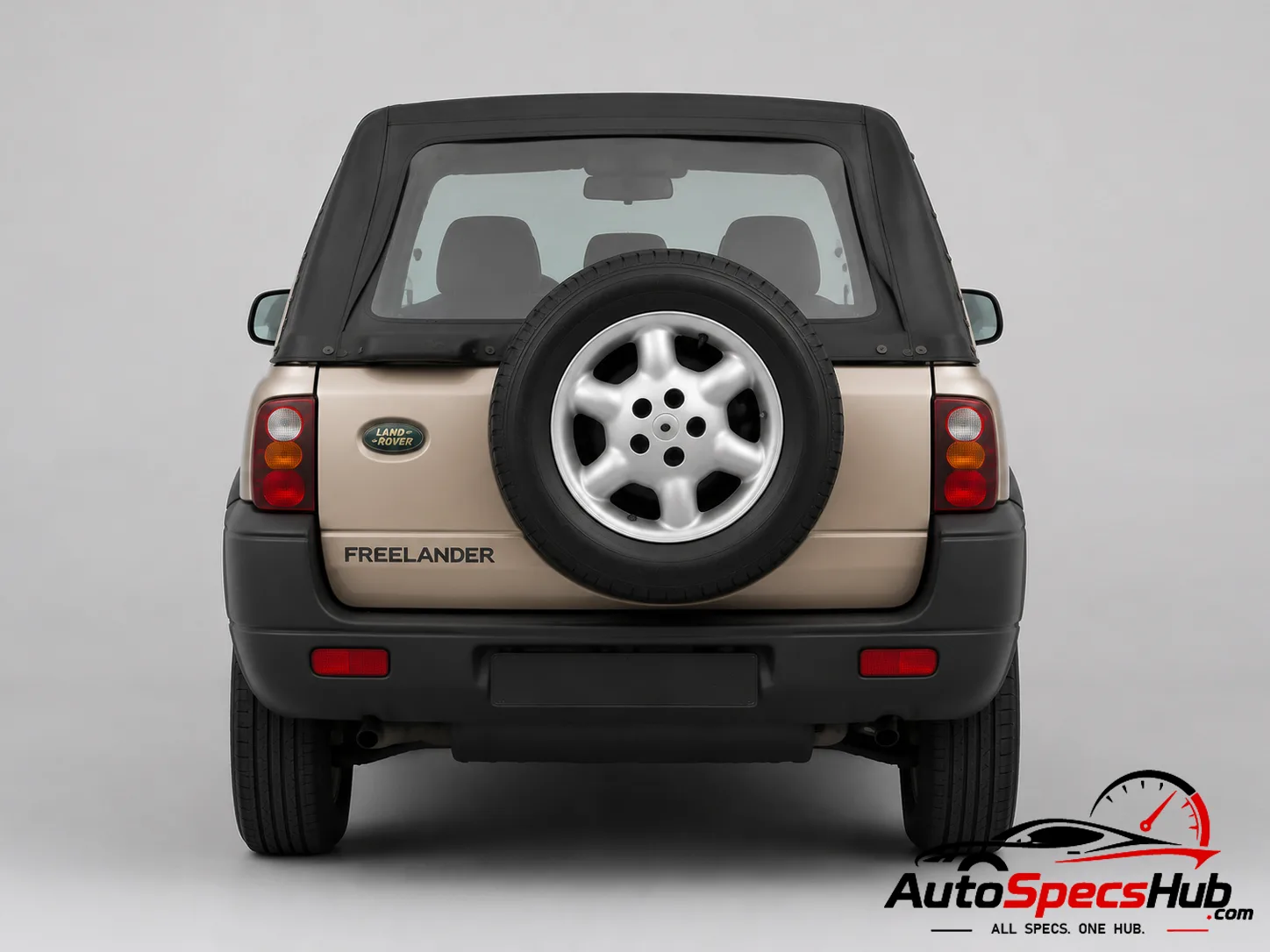1998 Land Rover Freelander 1.8i Softback rear view