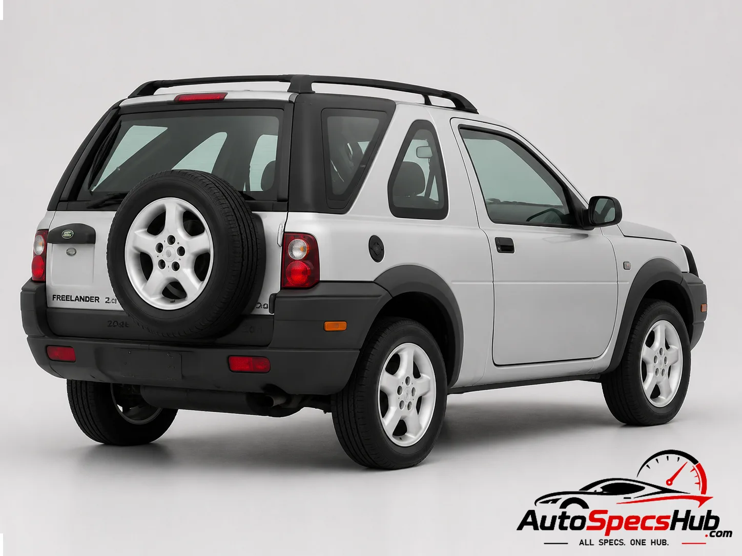 1999 Land Rover Freelander 2.0 di Softback rear three-quarter view in silver