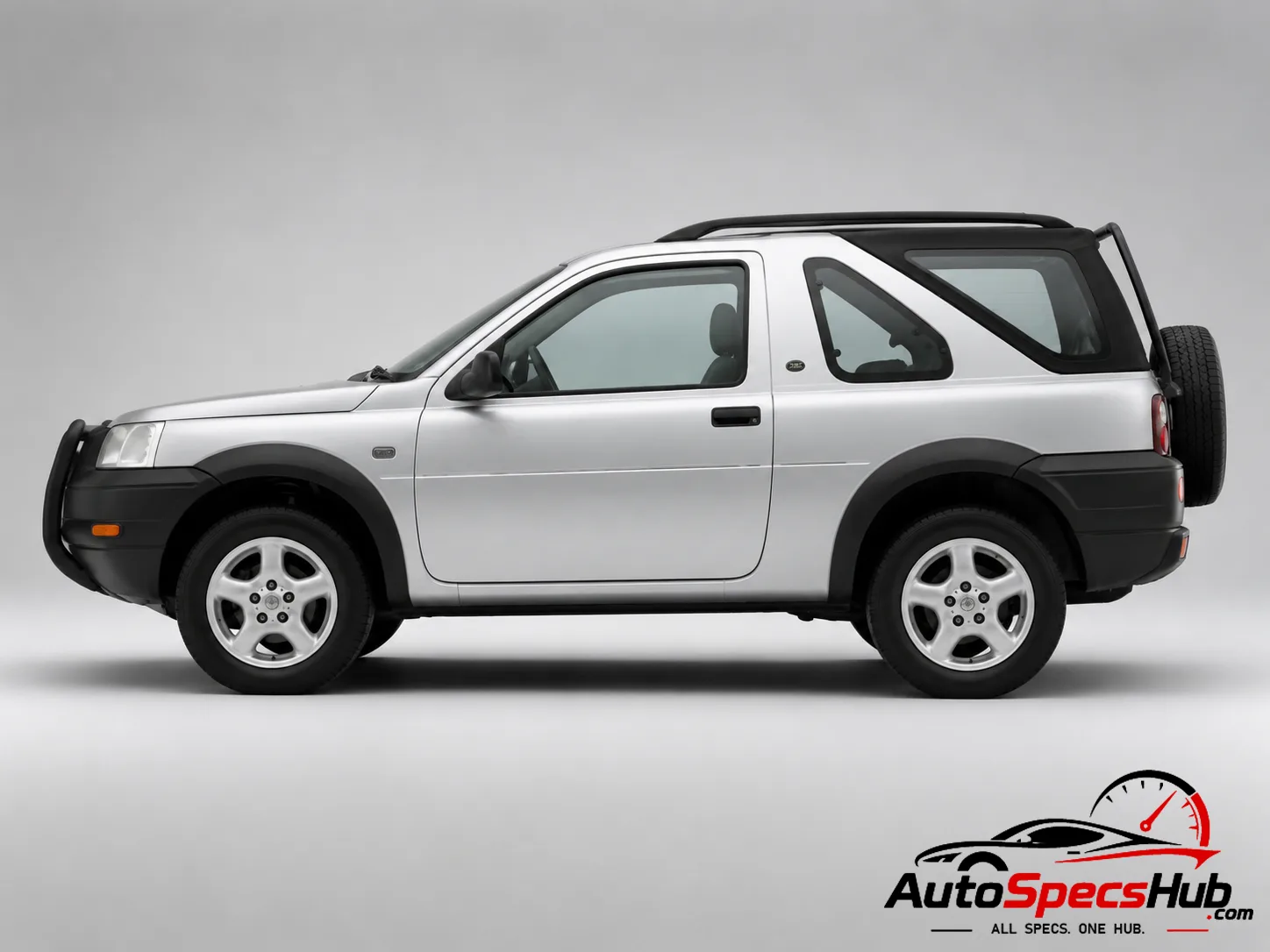 1999 Land Rover Freelander 2.0 di Softback side profile in silver