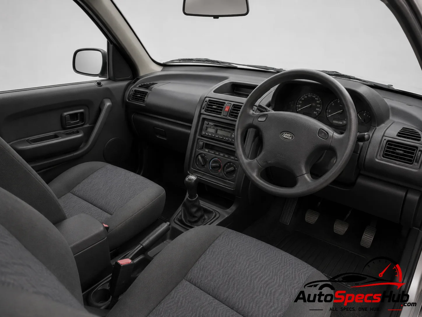 1999 Land Rover Freelander 2.0 di Softback interior dashboard and front cabin