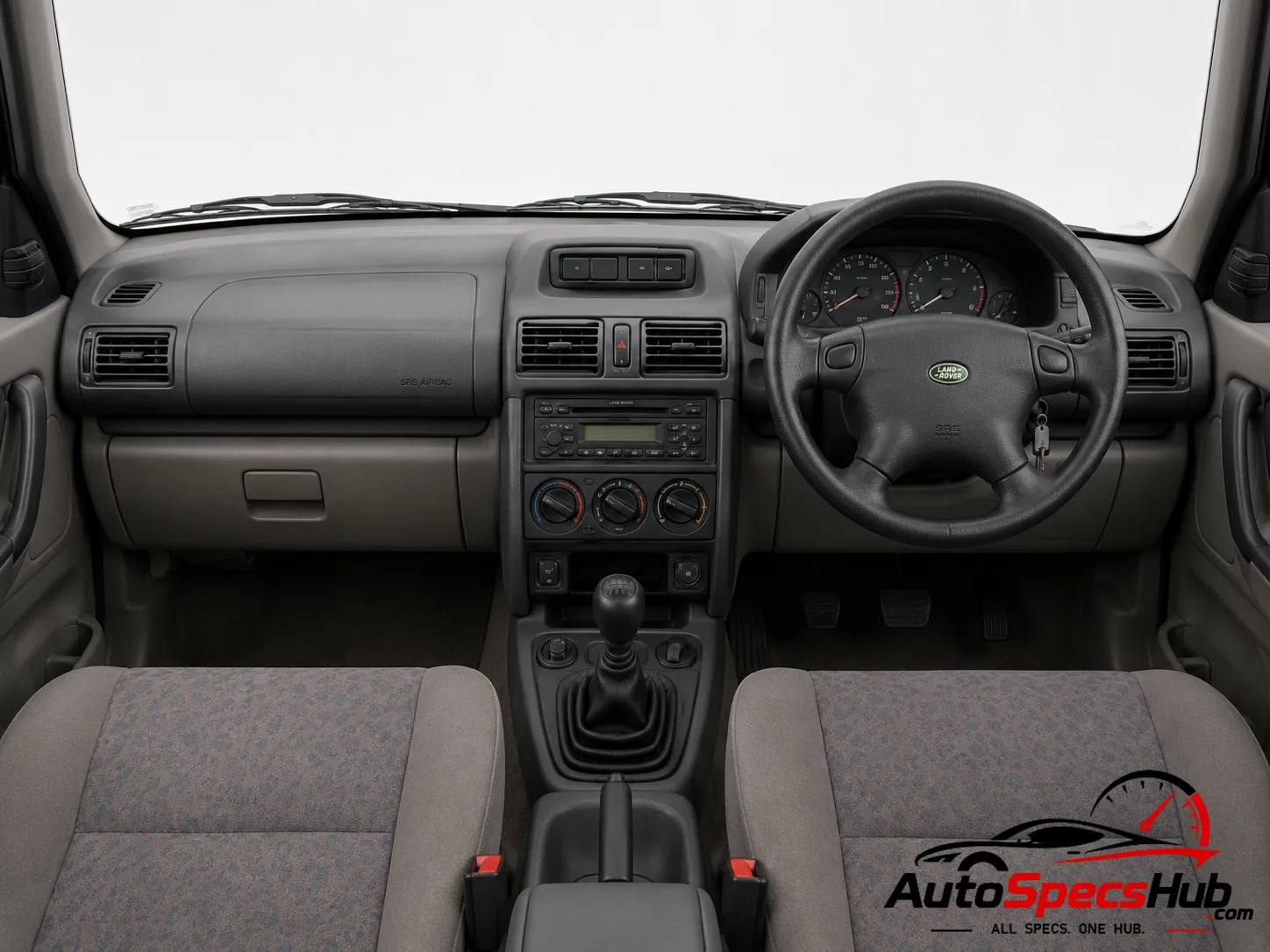 1998 Land Rover Freelander 1.8i Station Wagon interior dashboard and front cabin