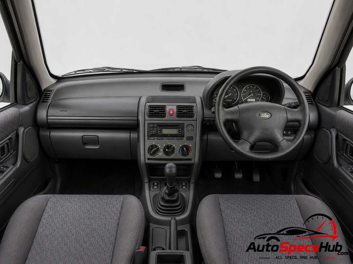 2001 Land Rover Freelander 1.8i Softback interior dashboard and front cabin