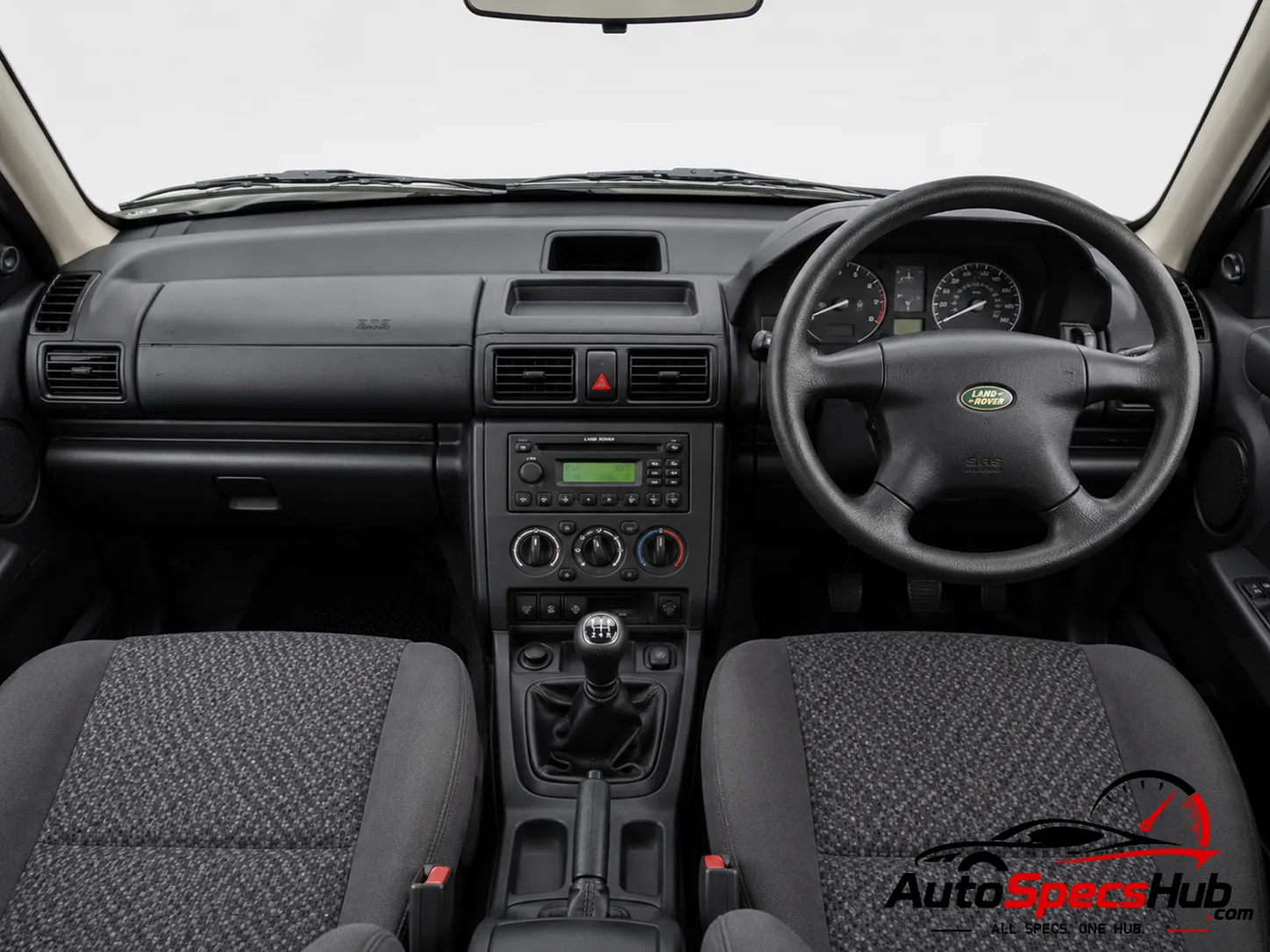 2001 Land Rover Freelander Td4 Softback interior dashboard and front cabin