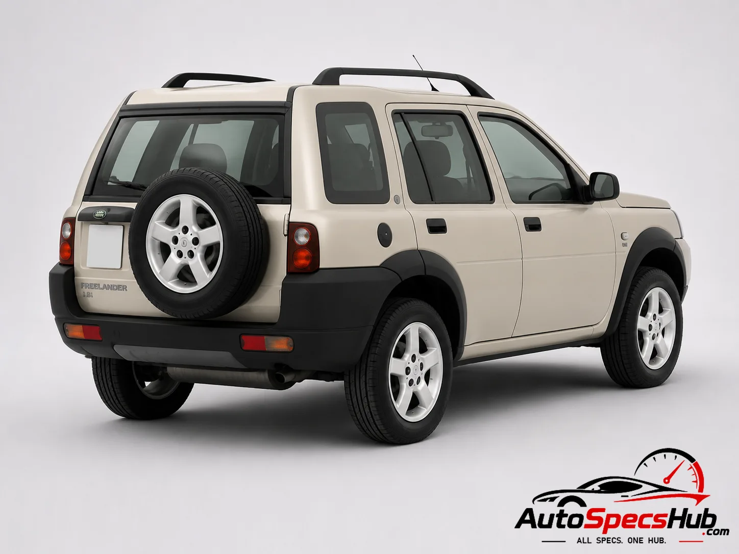 2001 Land Rover Freelander 1.8i Station Wagon rear three-quarter view