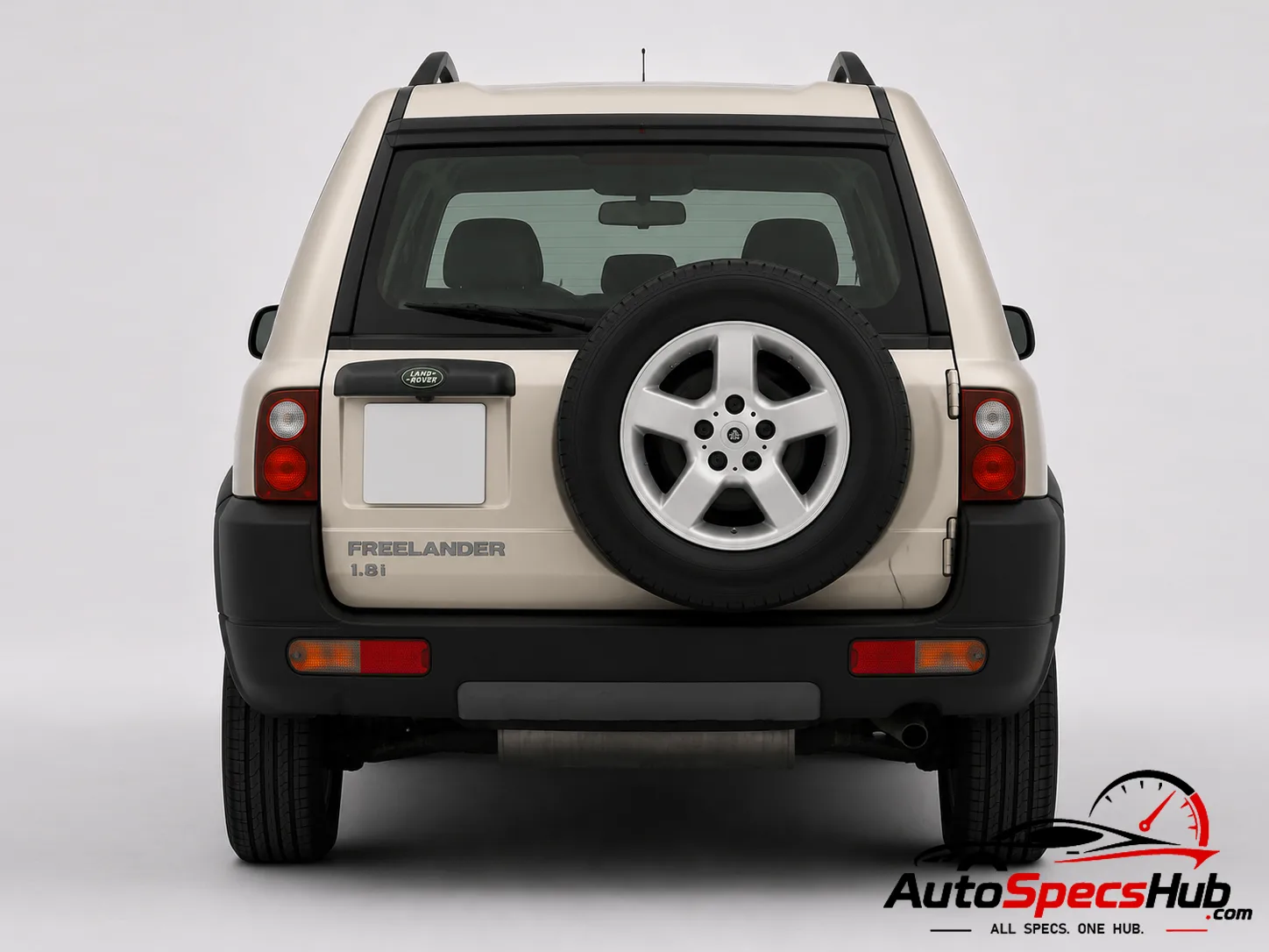 2001 Land Rover Freelander 1.8i Station Wagon rear view