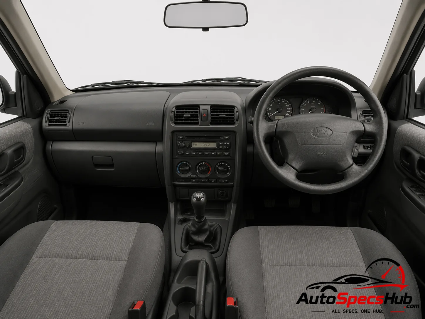 2001 Land Rover Freelander 1.8i Station Wagon interior dashboard and front cabin