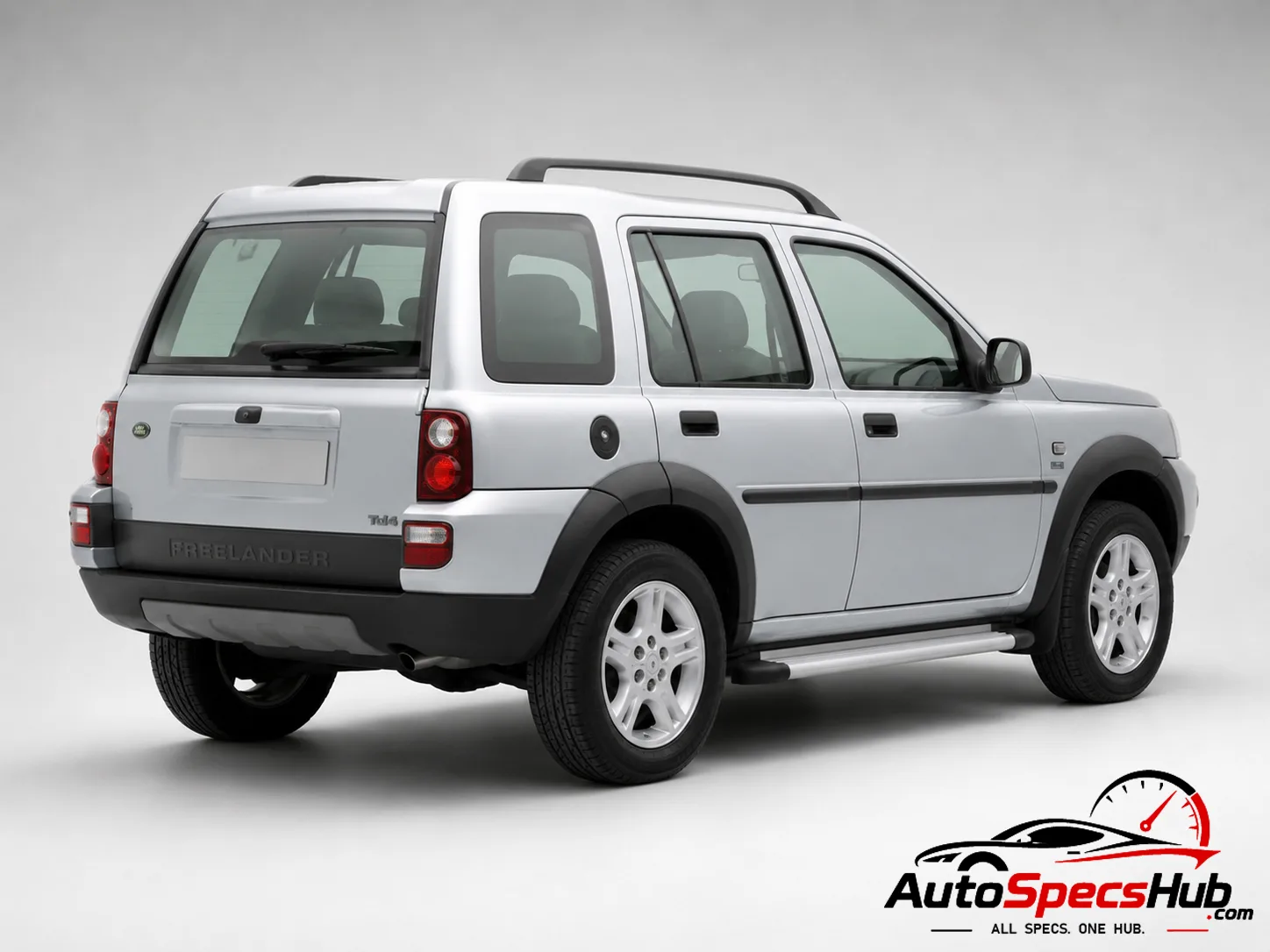 2001 Land Rover Freelander Td4 Station Wagon rear three-quarter view