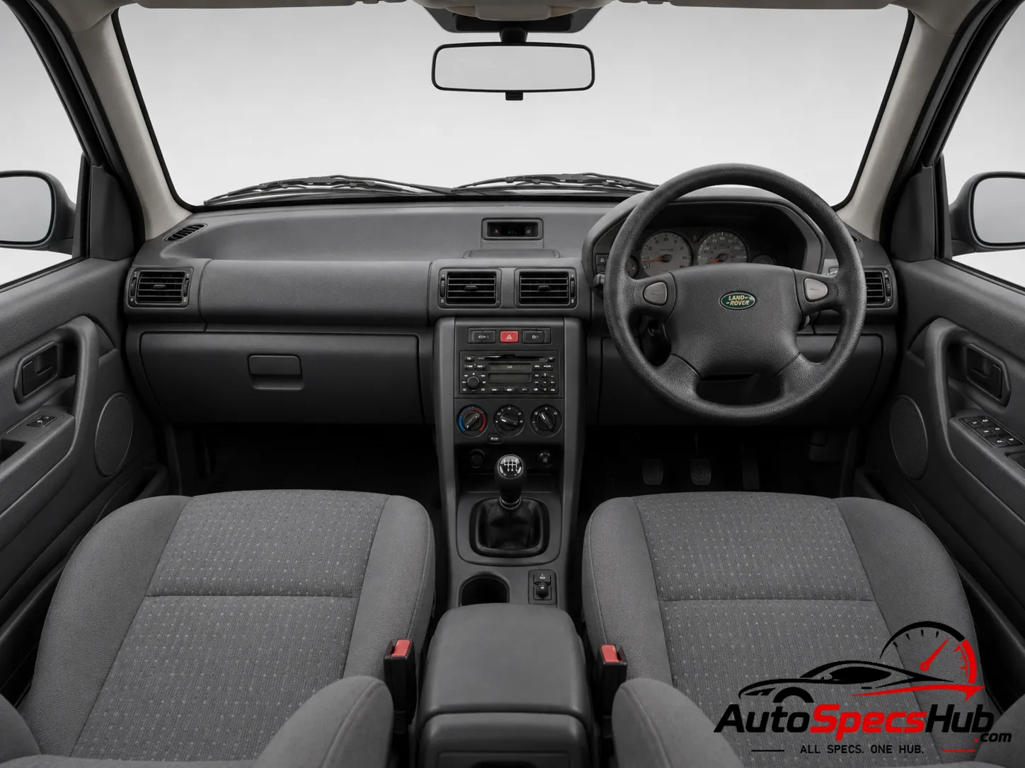 2001 Land Rover Freelander Td4 Station Wagon interior dashboard and front cabin