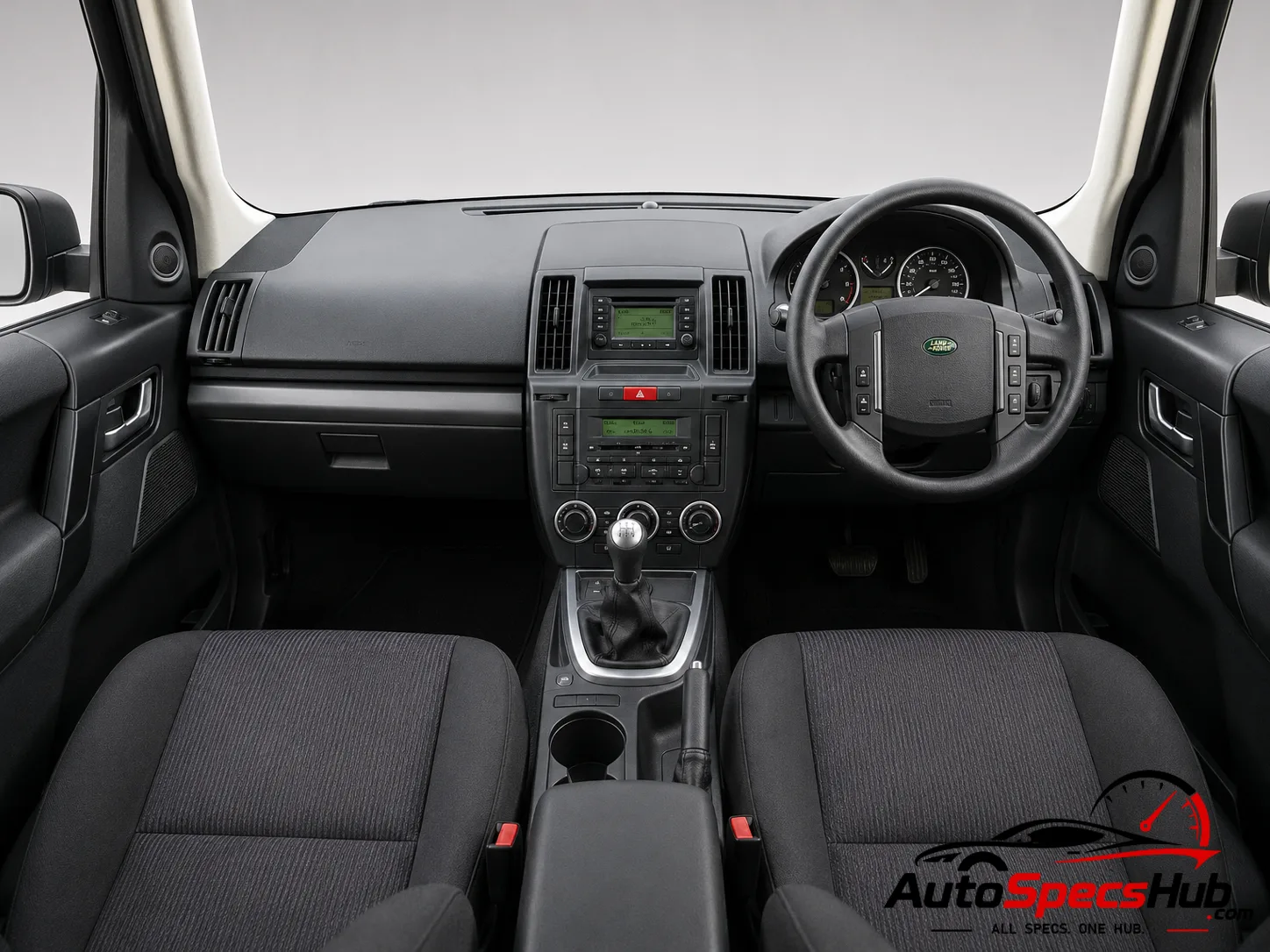 2007 Land Rover Freelander Td4 interior dashboard and front cabin