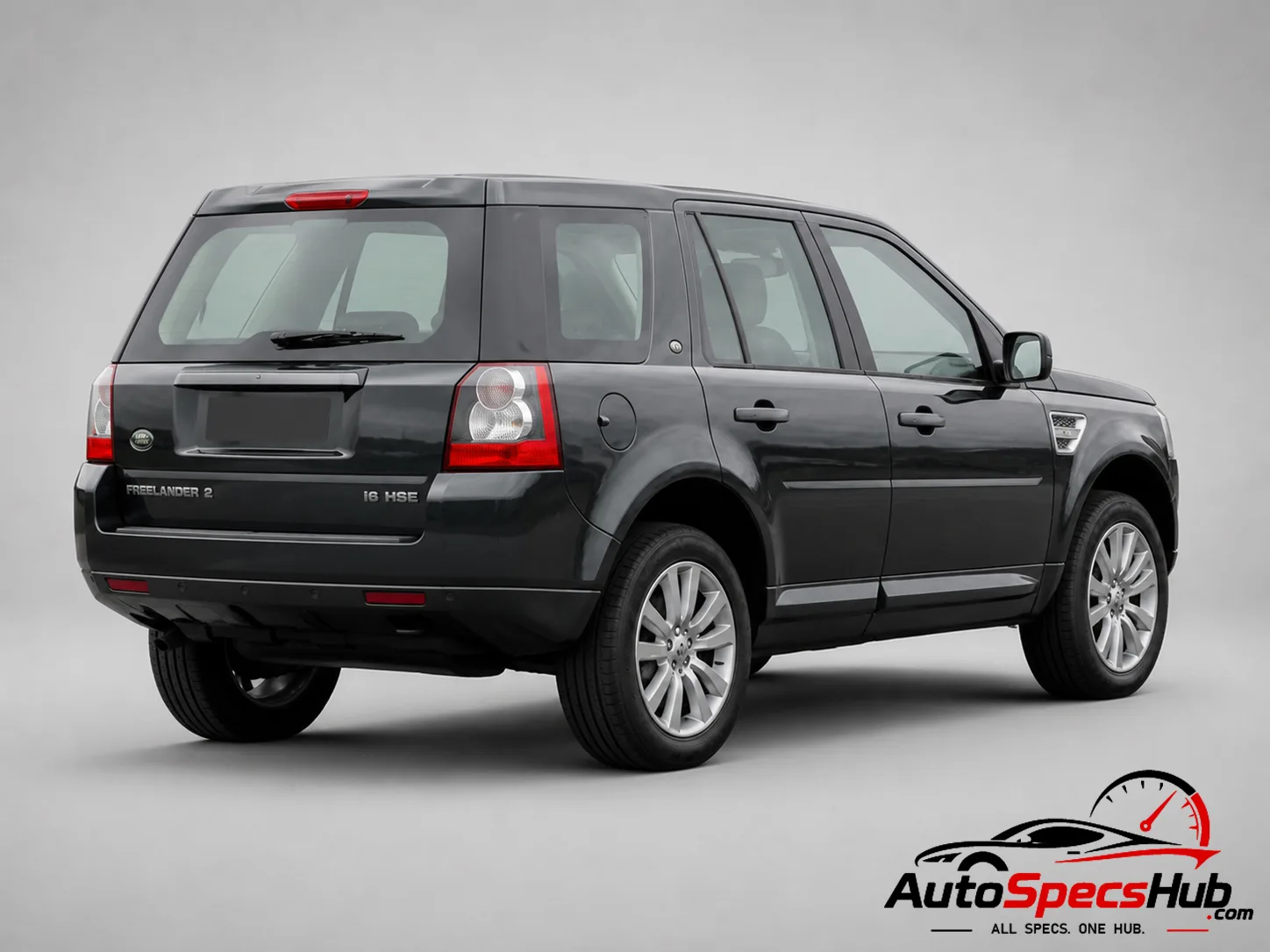 2007 Land Rover Freelander i6 rear three-quarter view
