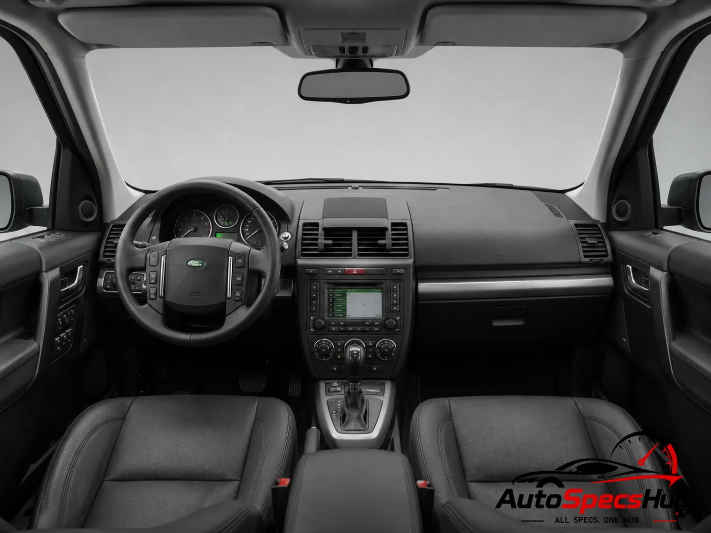 2007 Land Rover Freelander i6 interior dashboard and front cabin