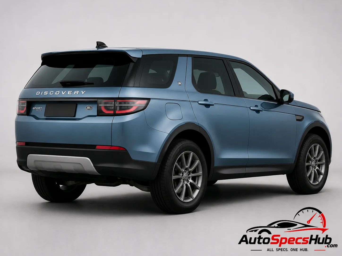 2019 Land Rover Discovery Sport D240 MHEV rear three-quarter view