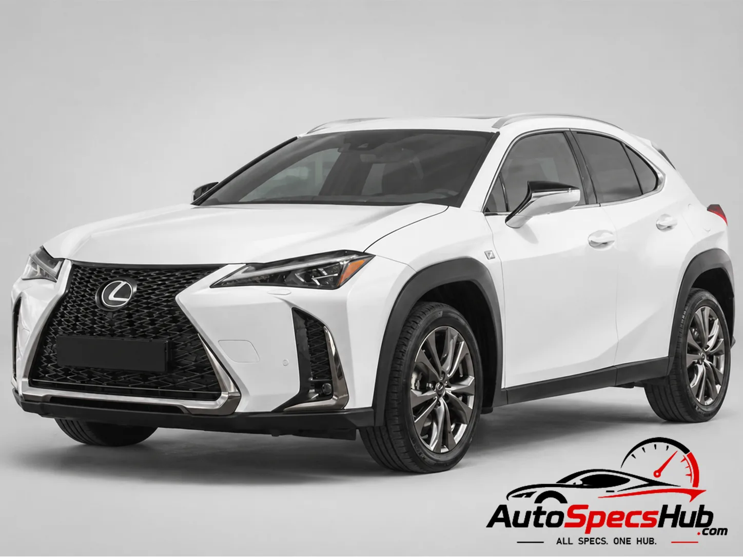 2019 Lexus UX 200 front three-quarter view