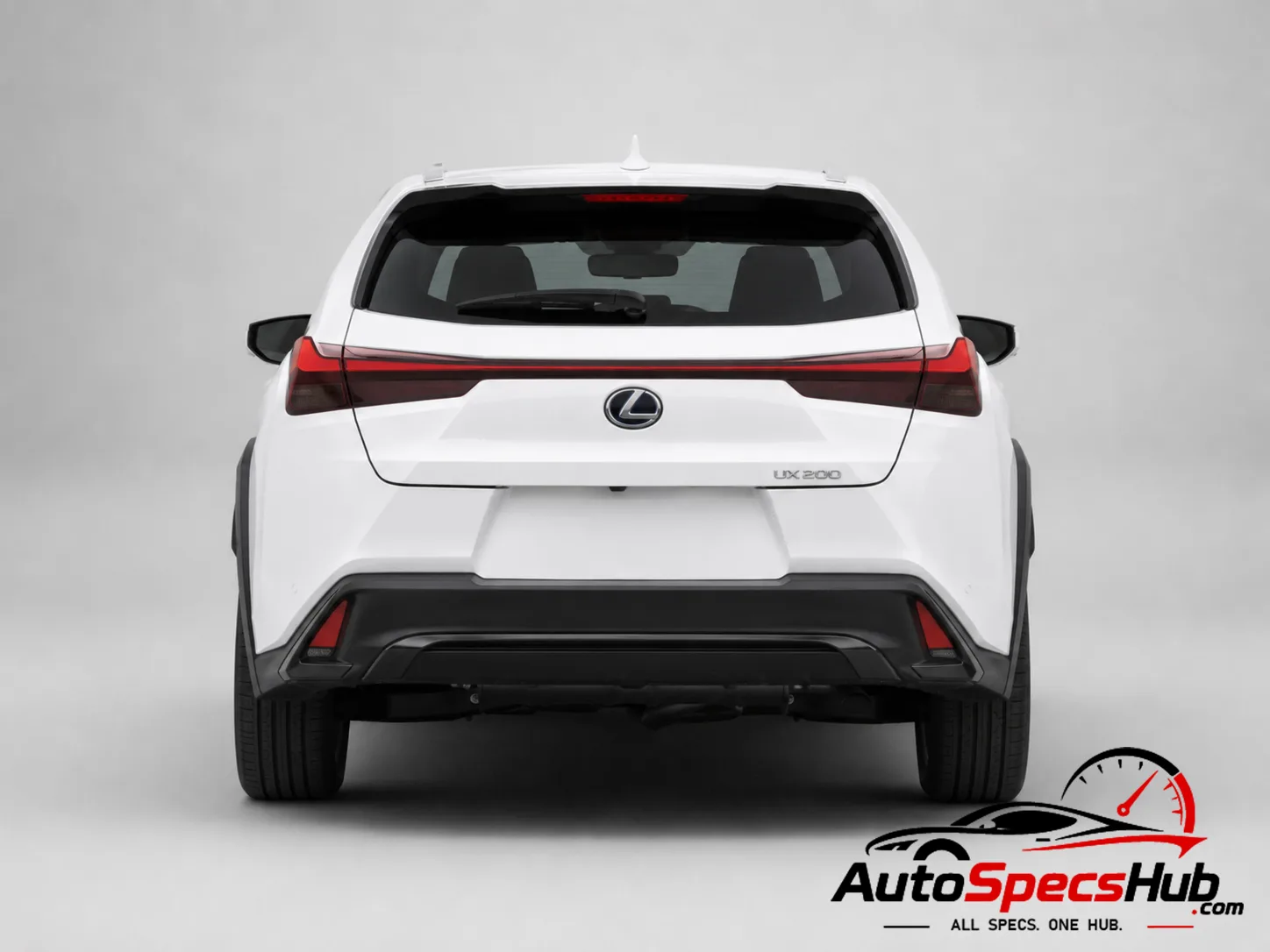 Lexus UX 200 rear view
