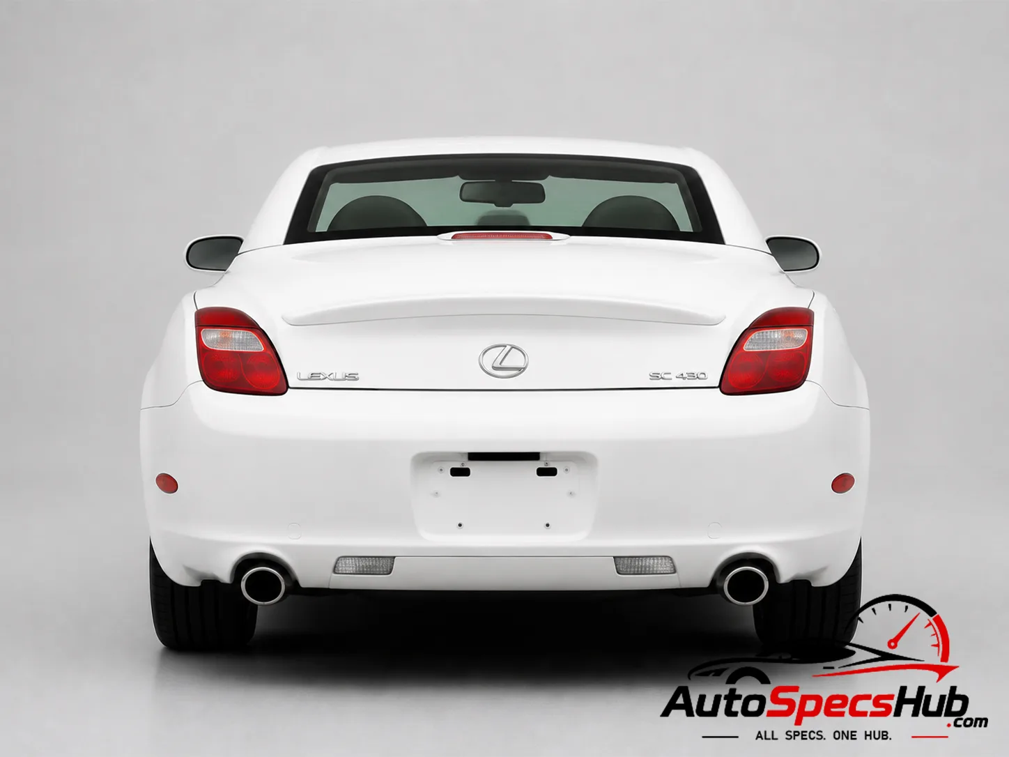 2001 Lexus SC 430 rear view