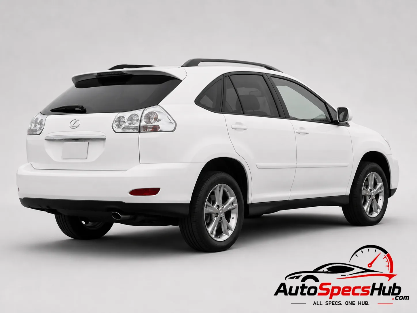 2005 Lexus RX 400h rear three-quarter view