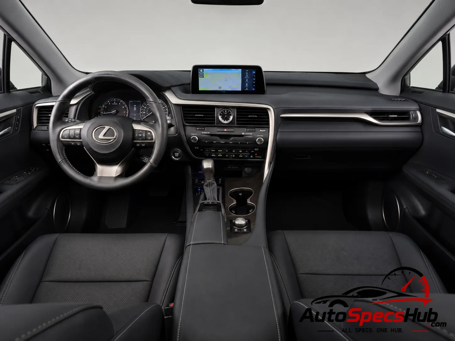 2016 Lexus RX 200t 4WD interior dashboard and front cabin