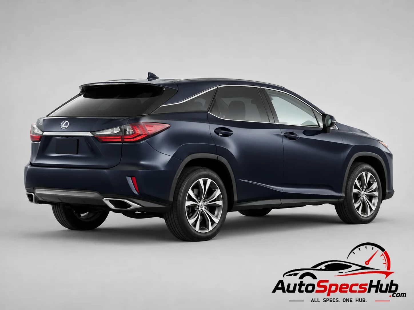 2016 Lexus RX 200t rear three-quarter view