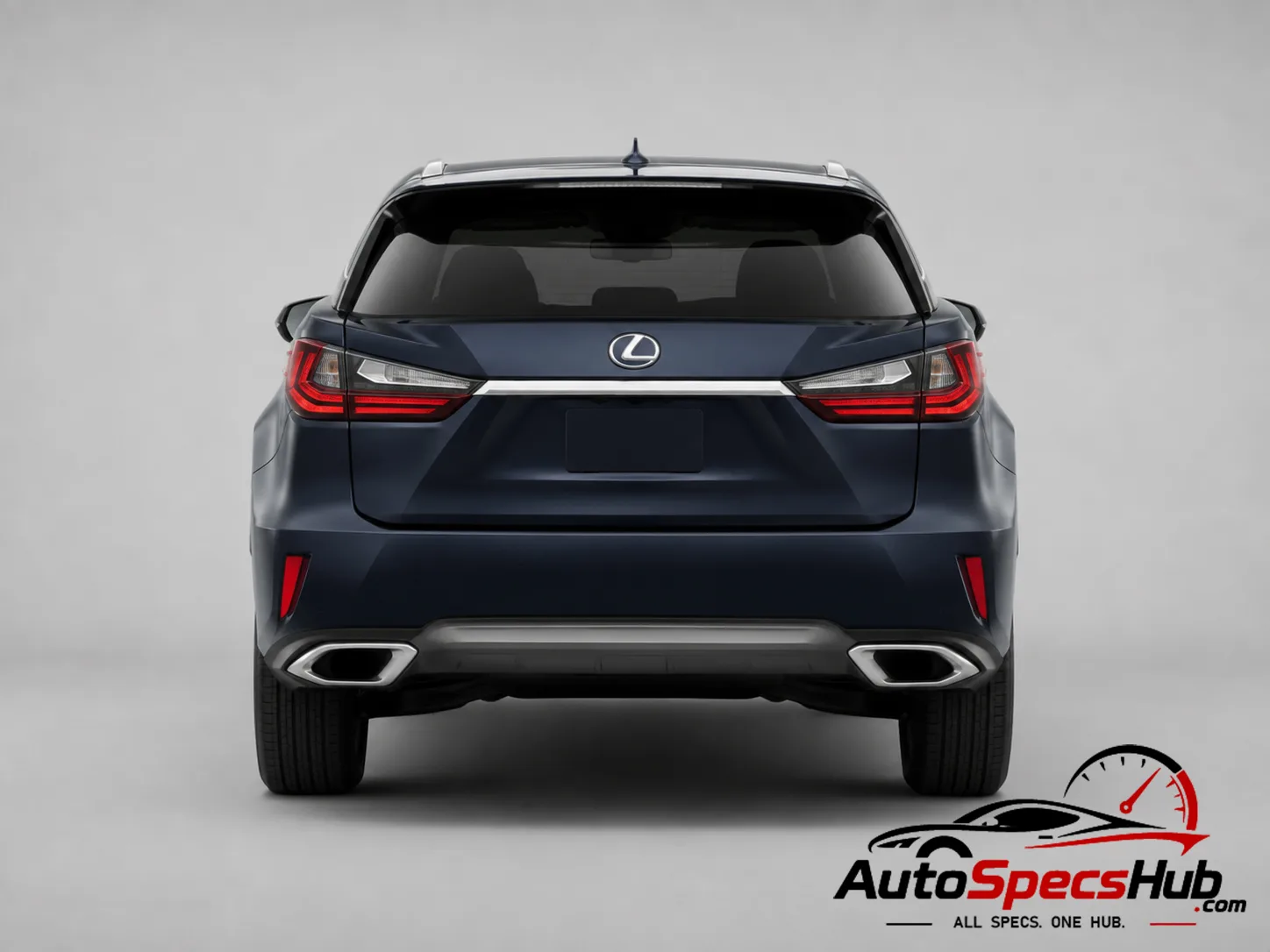 2016 Lexus RX 200t rear view