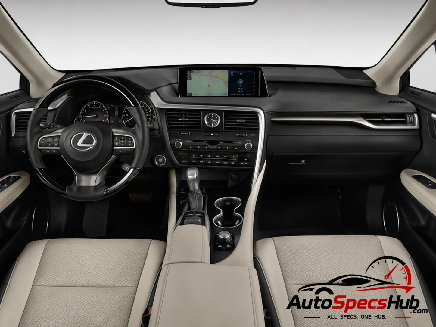 2016 Lexus RX 200t interior dashboard and front cabin