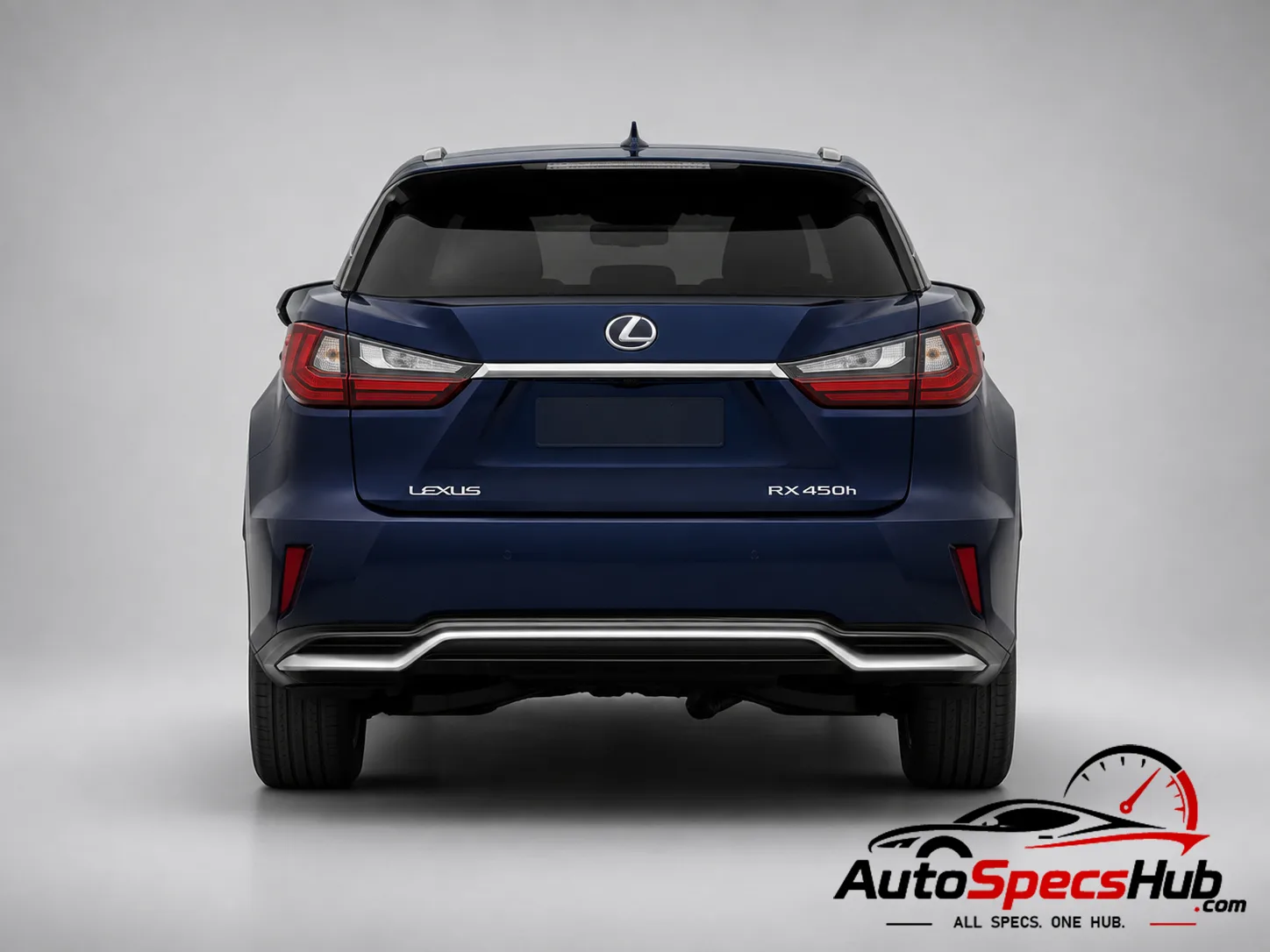 2016 Lexus RX 450h rear view