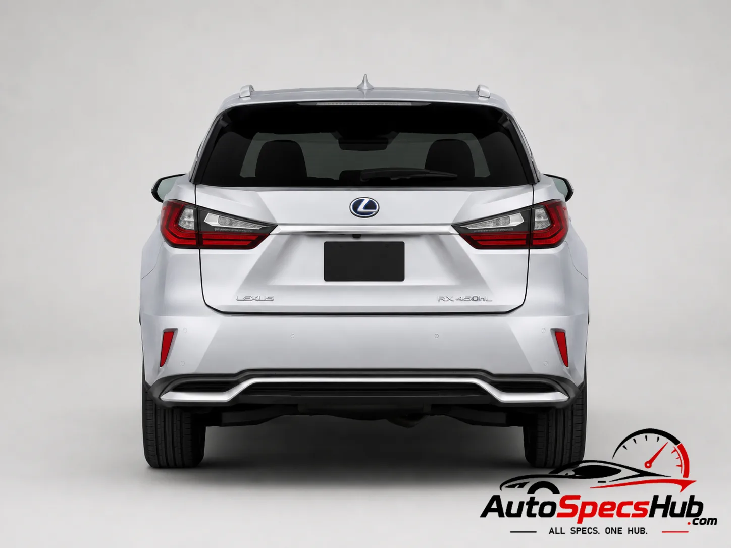 2018 Lexus RX 450h L rear view