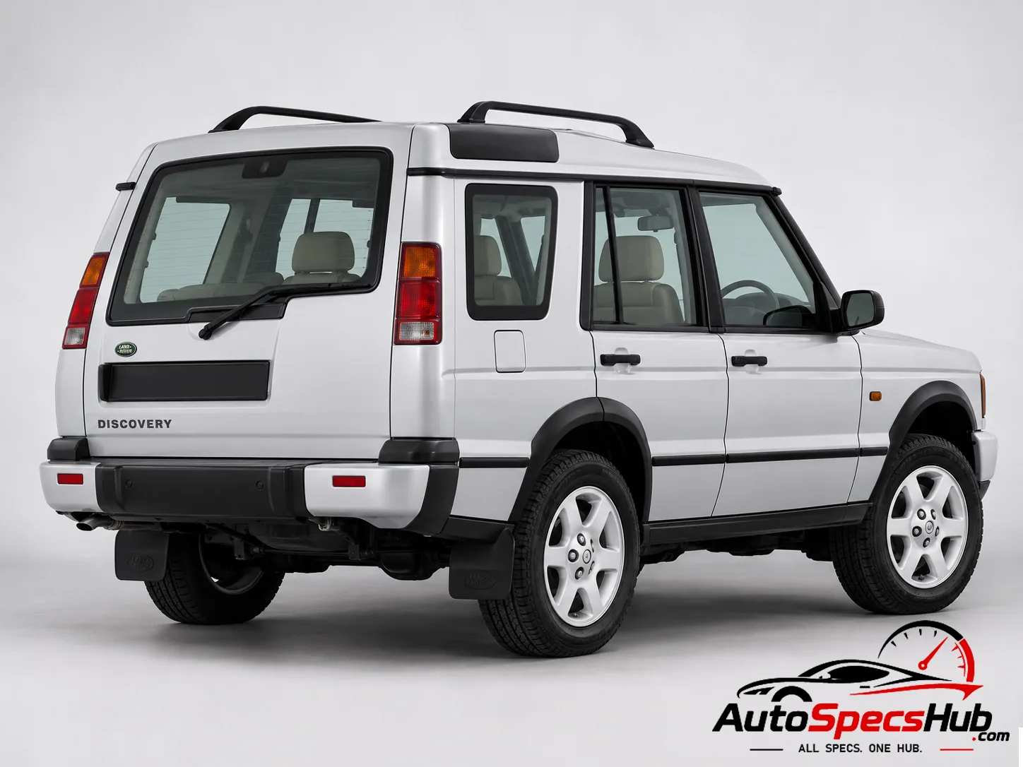 2004 Land Rover Discovery V8 rear three-quarter view