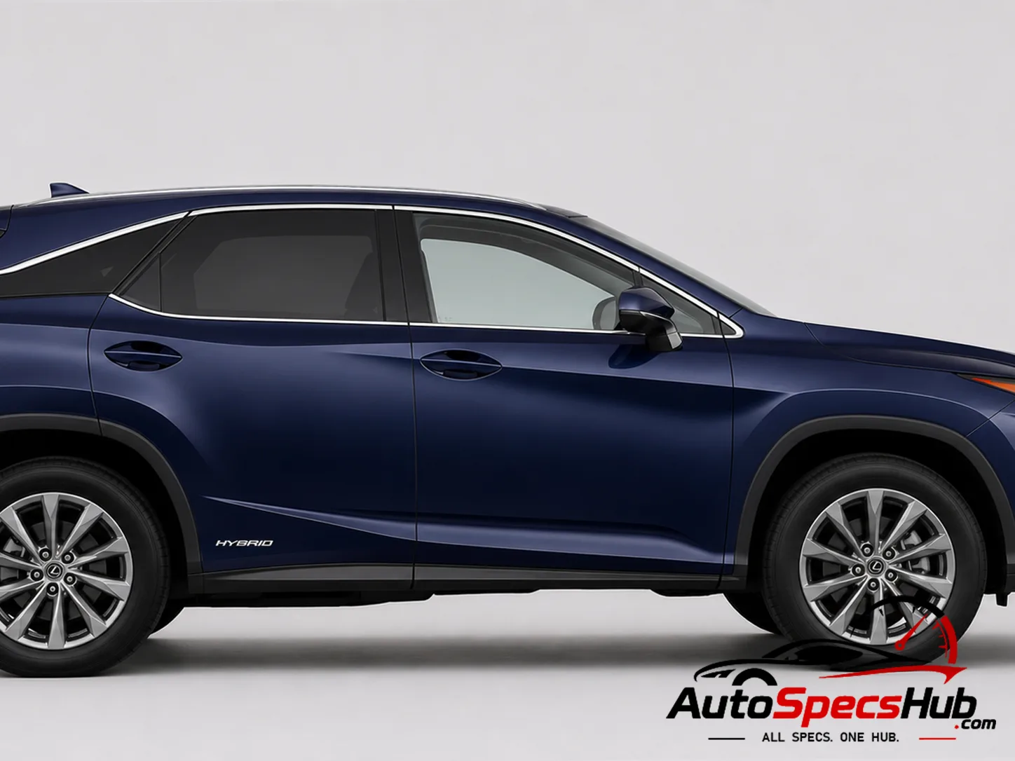 2020 Lexus RX 450h side profile