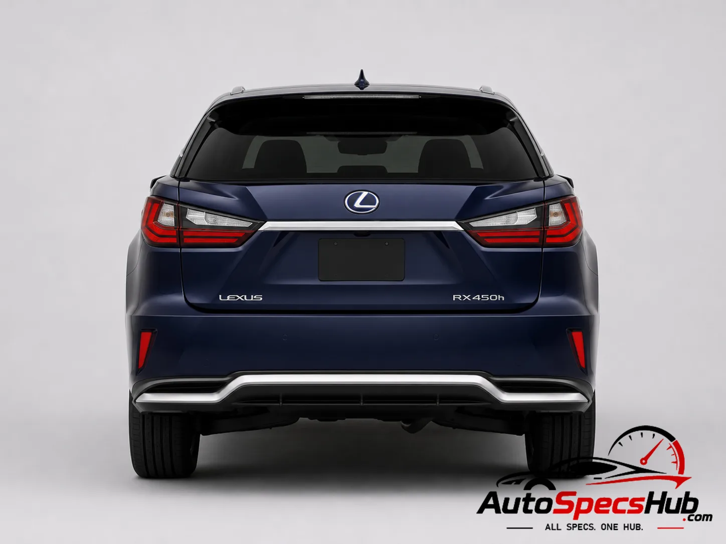 2020 Lexus RX 450h rear view
