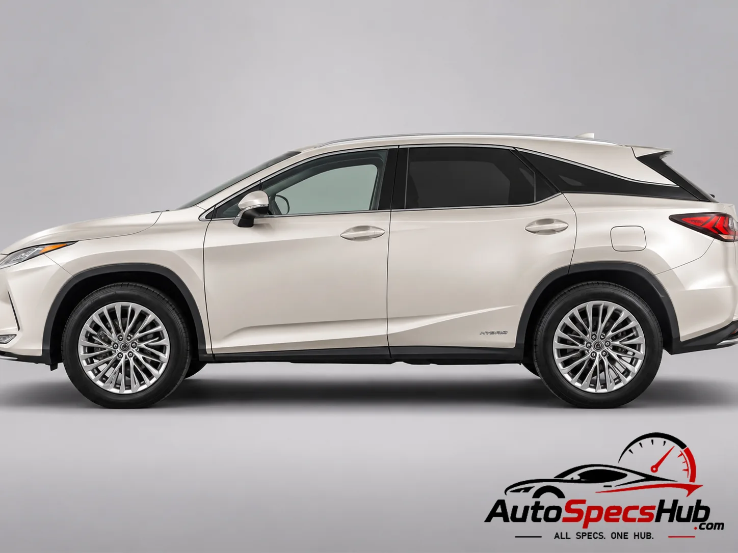 2020 Lexus RX 450h L side profile