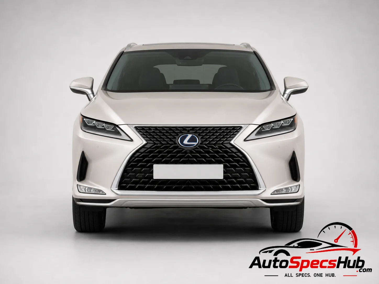 2020 Lexus RX 450h L front view