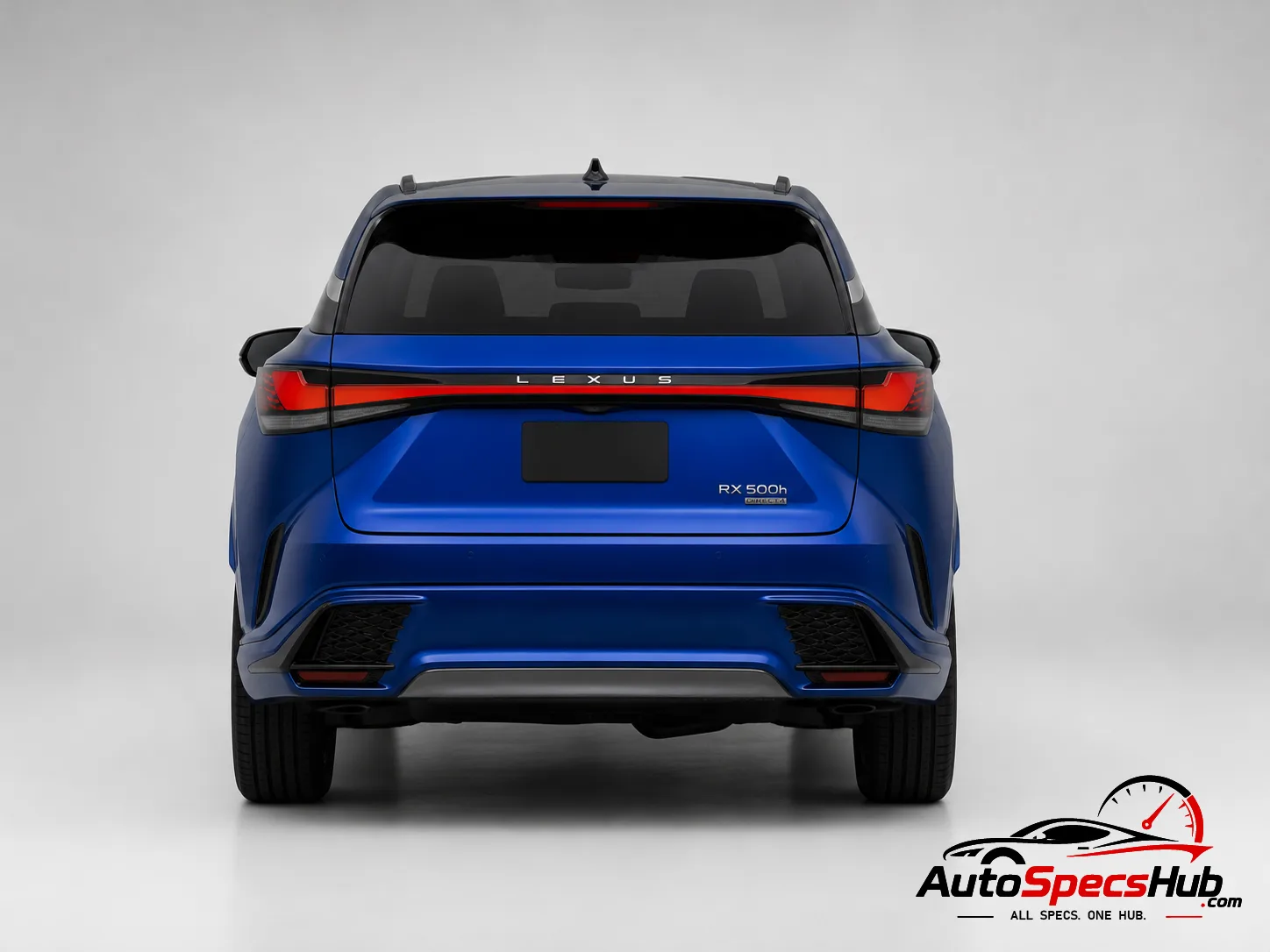 2023 Lexus RX 500h rear view