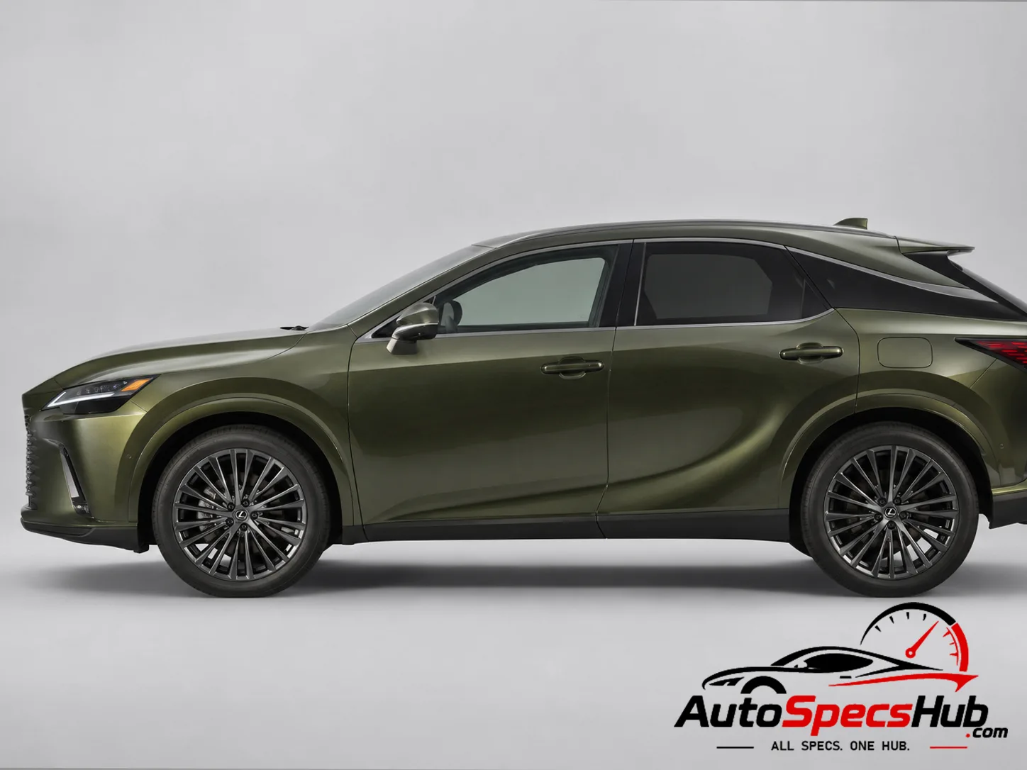 2023 Lexus RX 450h+ side profile