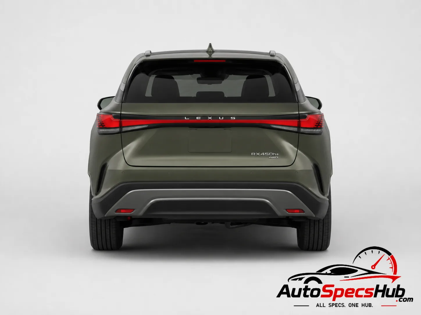 2023 Lexus RX 450h+ rear view