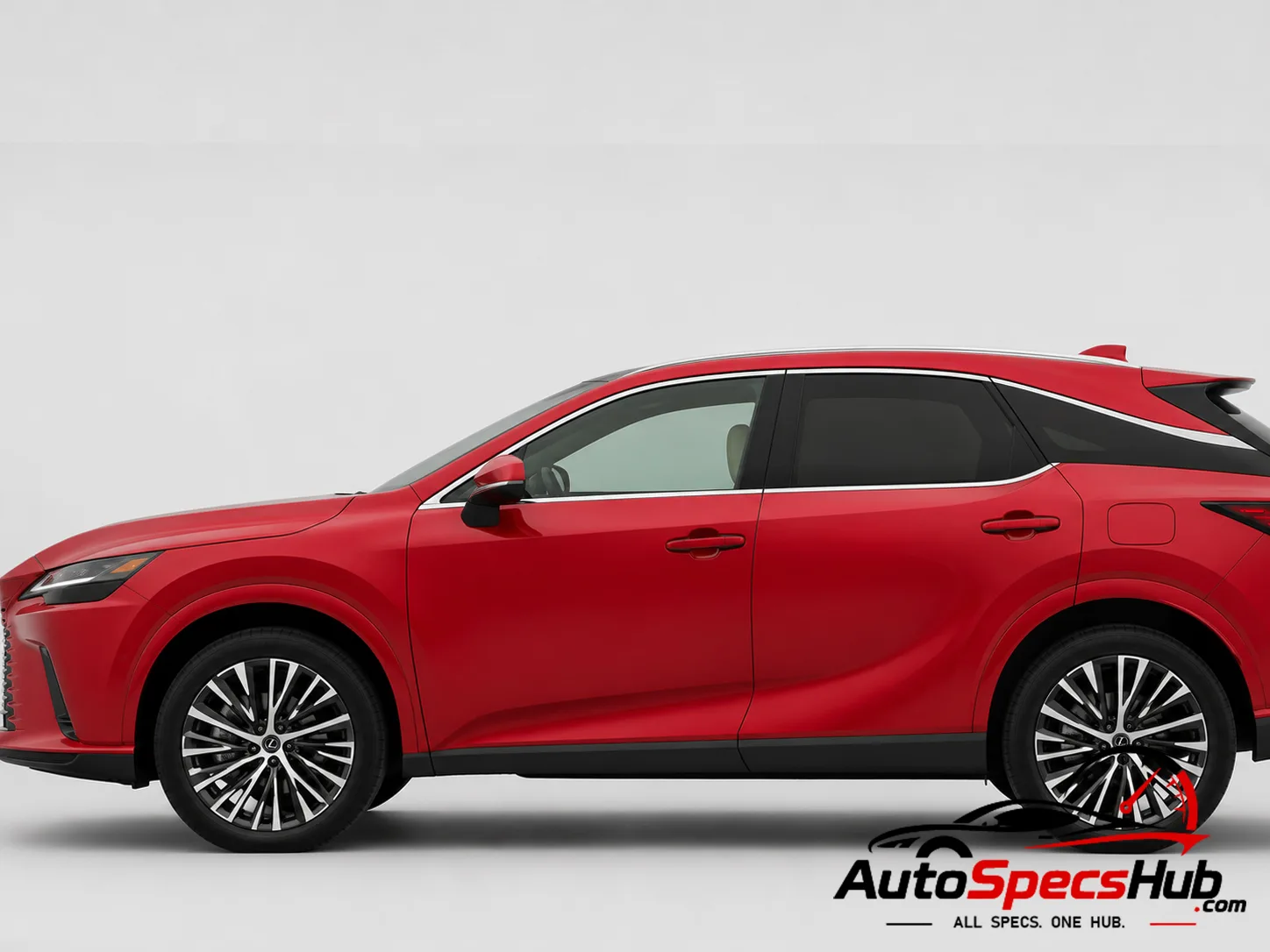 2023 Lexus RX 350h side profile