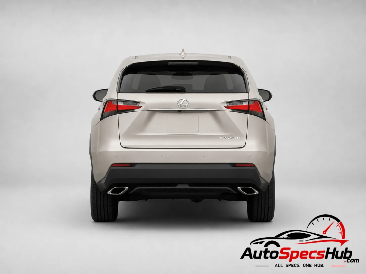 2015 Lexus NX 200t rear view
