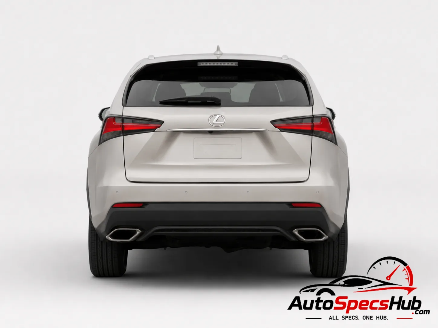 2015 Lexus NX 200t 4WD rear view