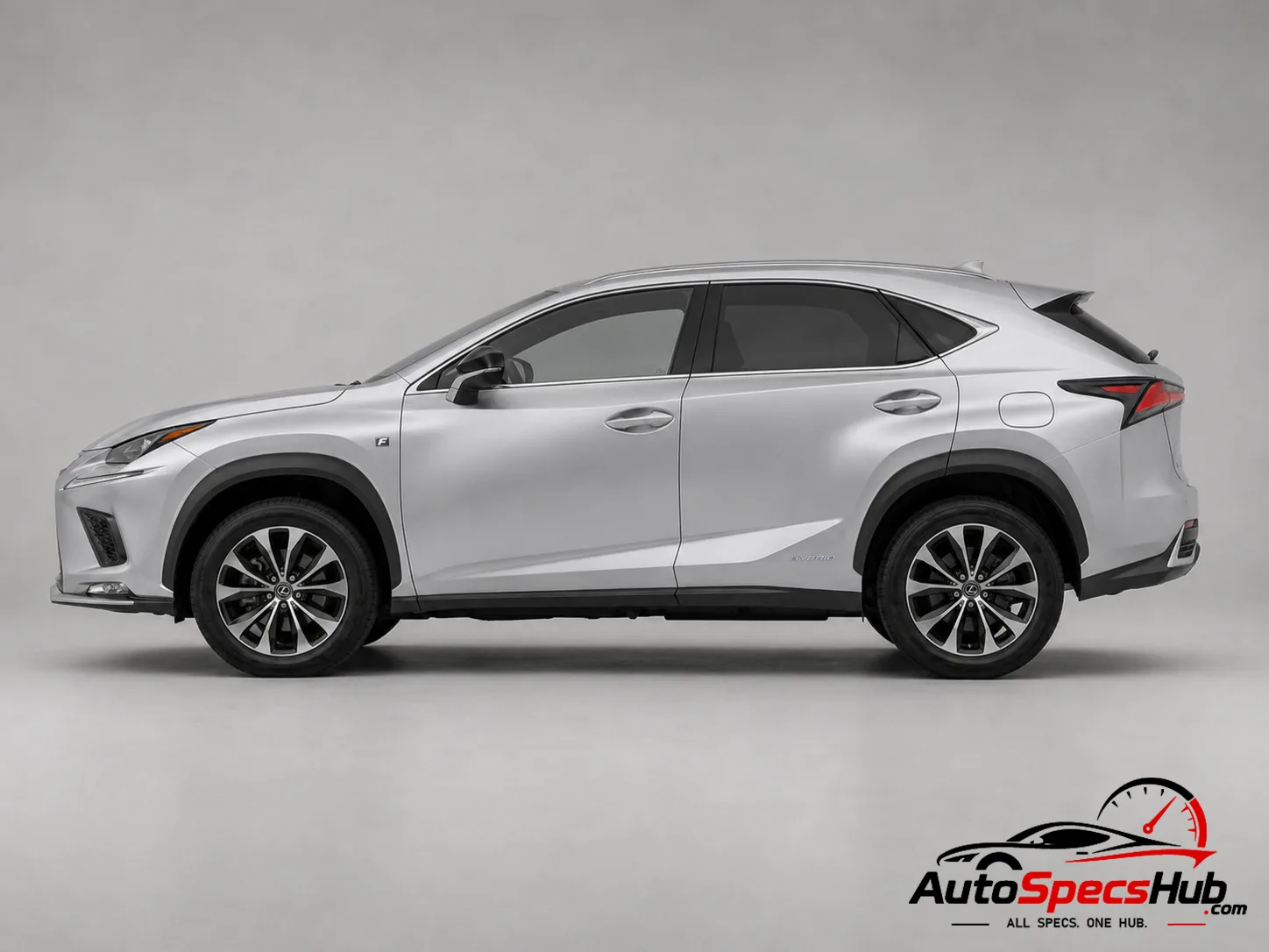 2018 Lexus NX 300h side view
