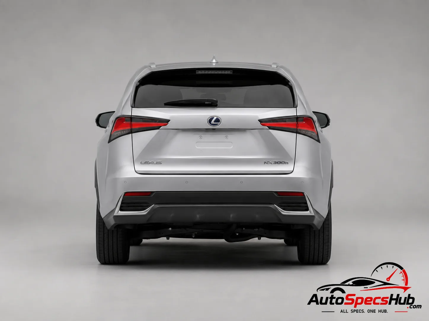 2018 Lexus NX 300h rear view