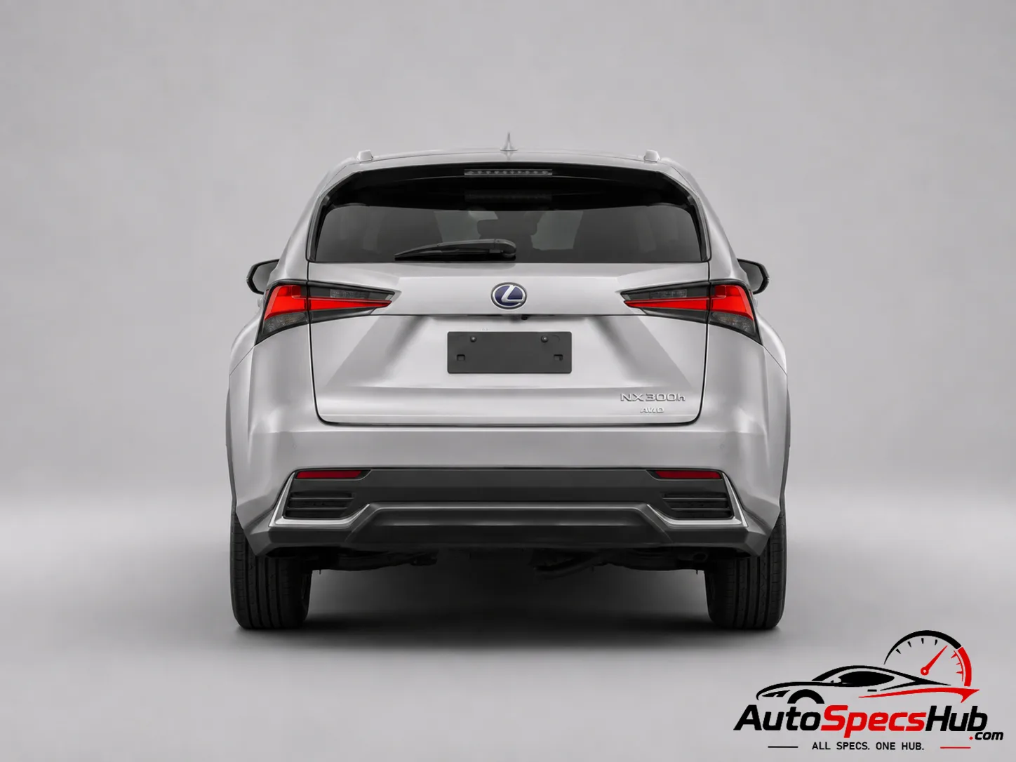 2018 Lexus NX 300h E-FOUR rear view