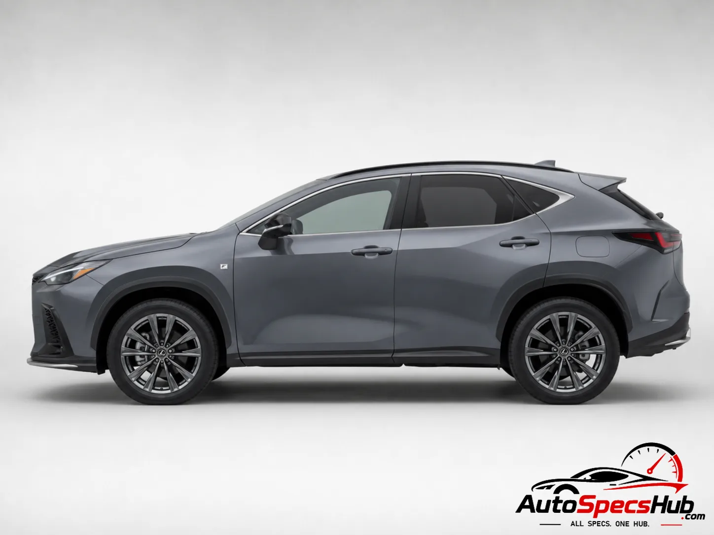 2022 Lexus NX 450h+ side view