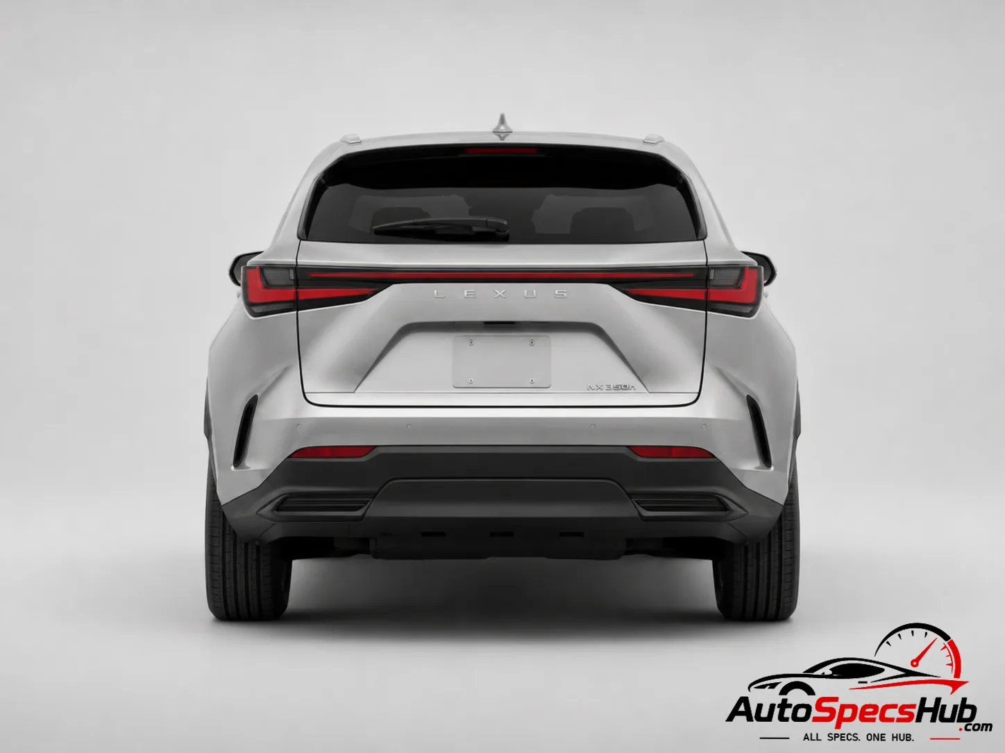 2022 Lexus NX 350h rear view