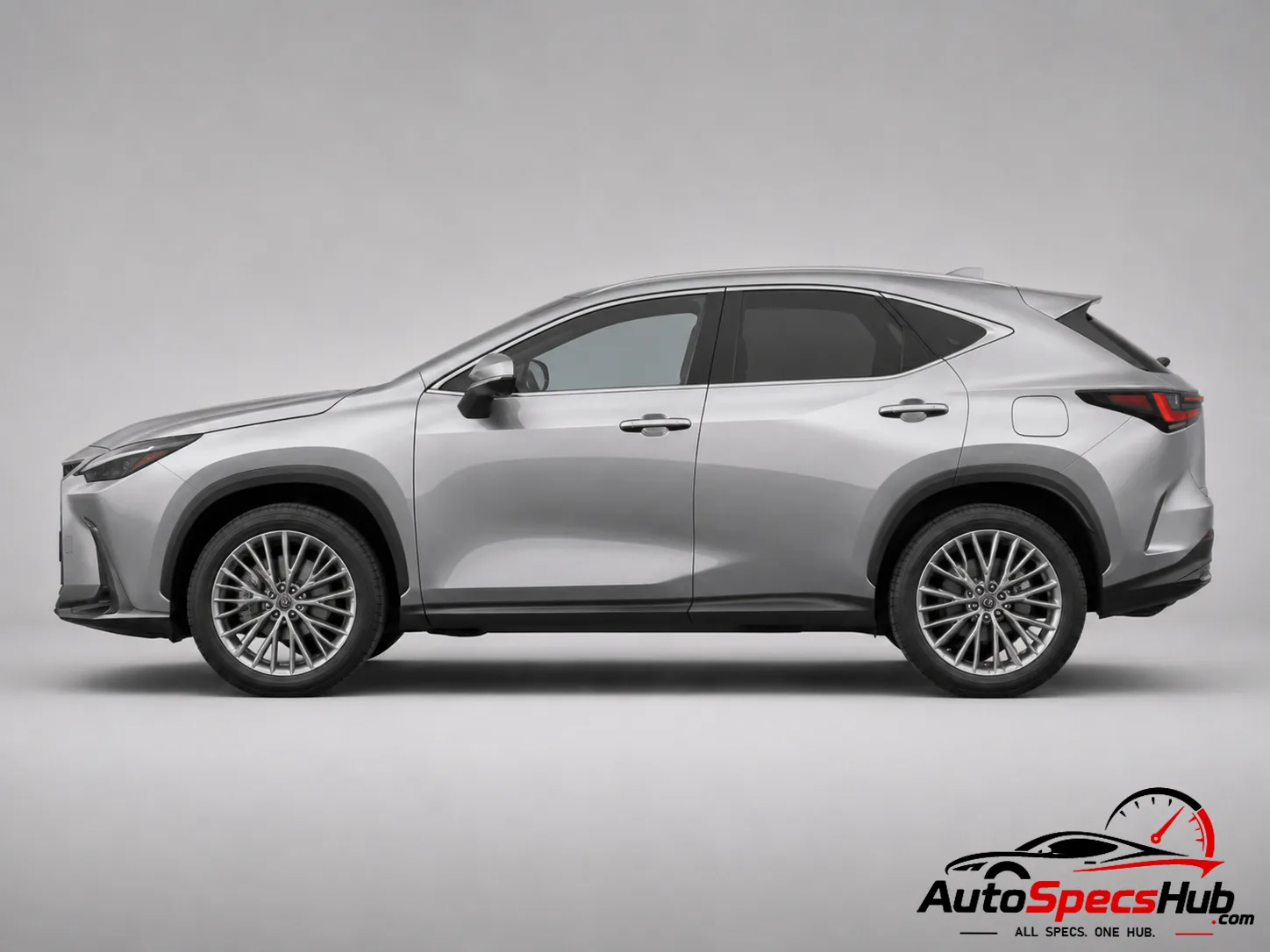2022 Lexus NX 350h FWD side view