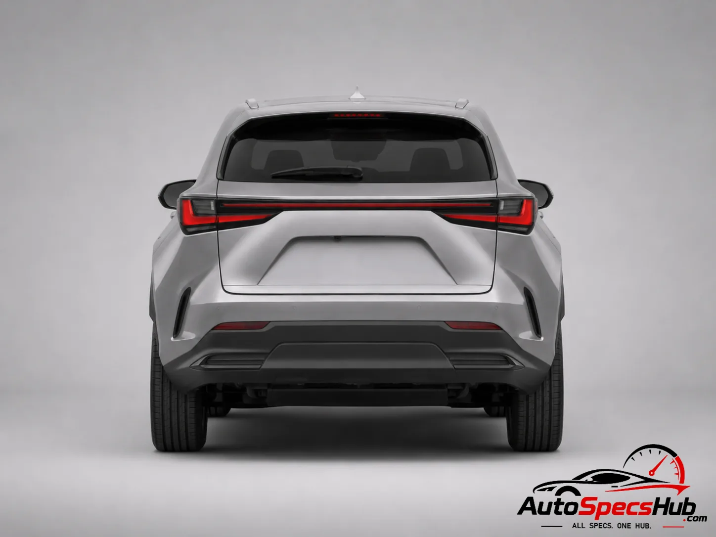 2022 Lexus NX 350h FWD rear view