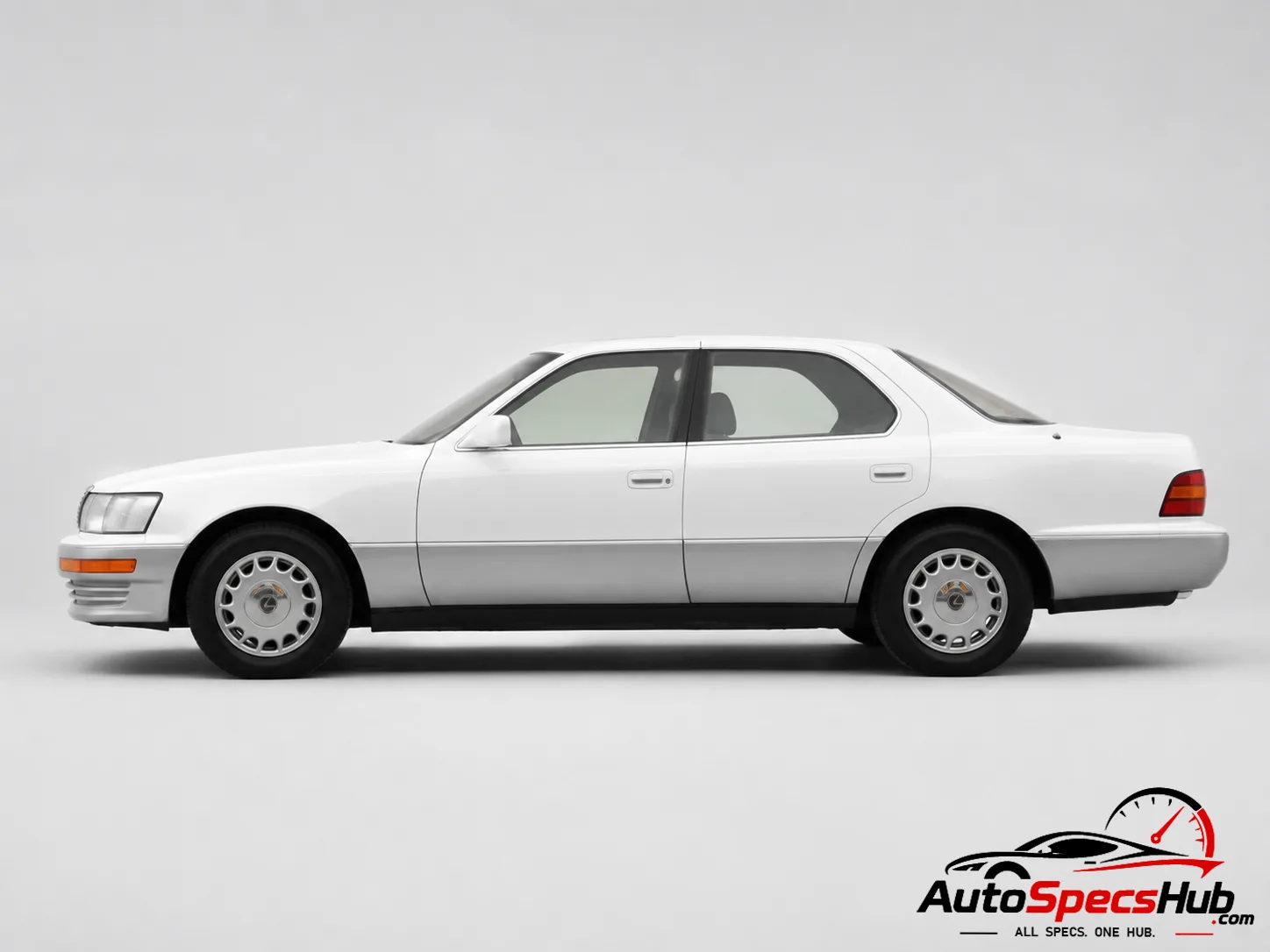 1990 Lexus LS 400 side view