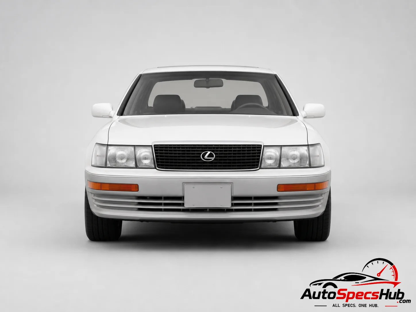 1990 Lexus LS 400 front view