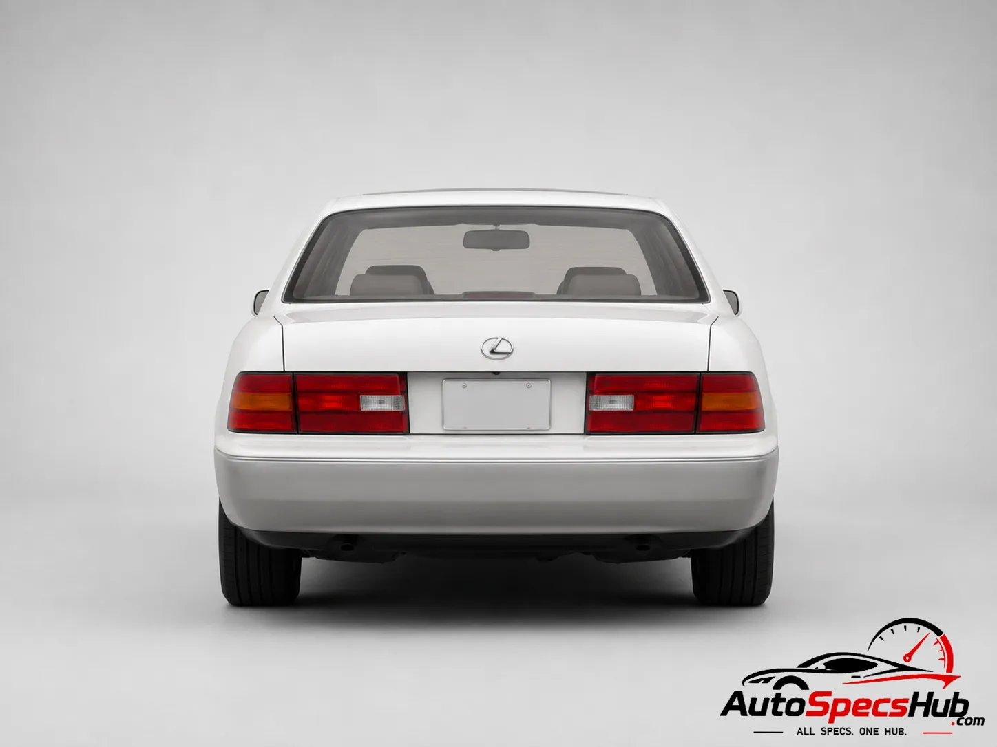 1990 Lexus LS 400 rear view