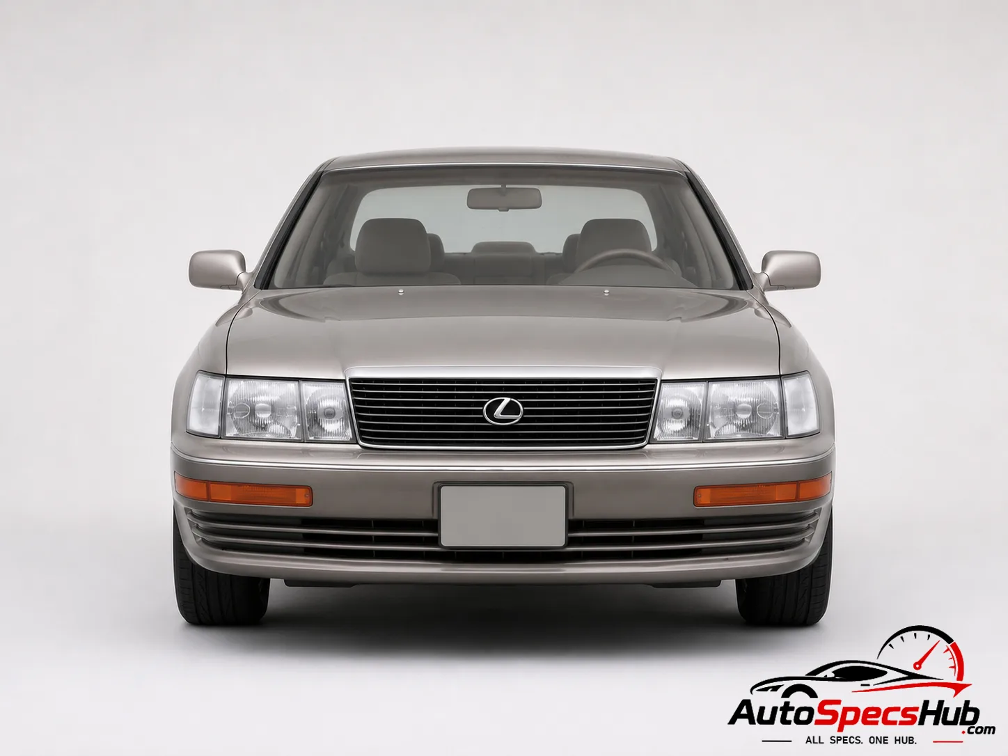 1992 Lexus LS 400 front view