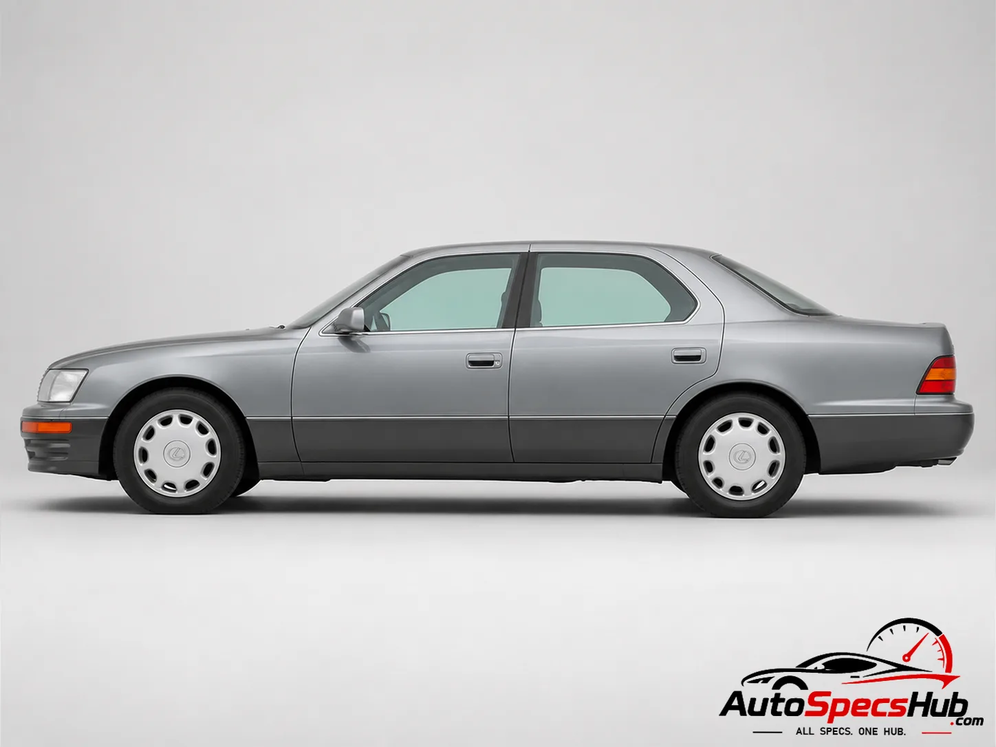 1995 Lexus LS 400 side view