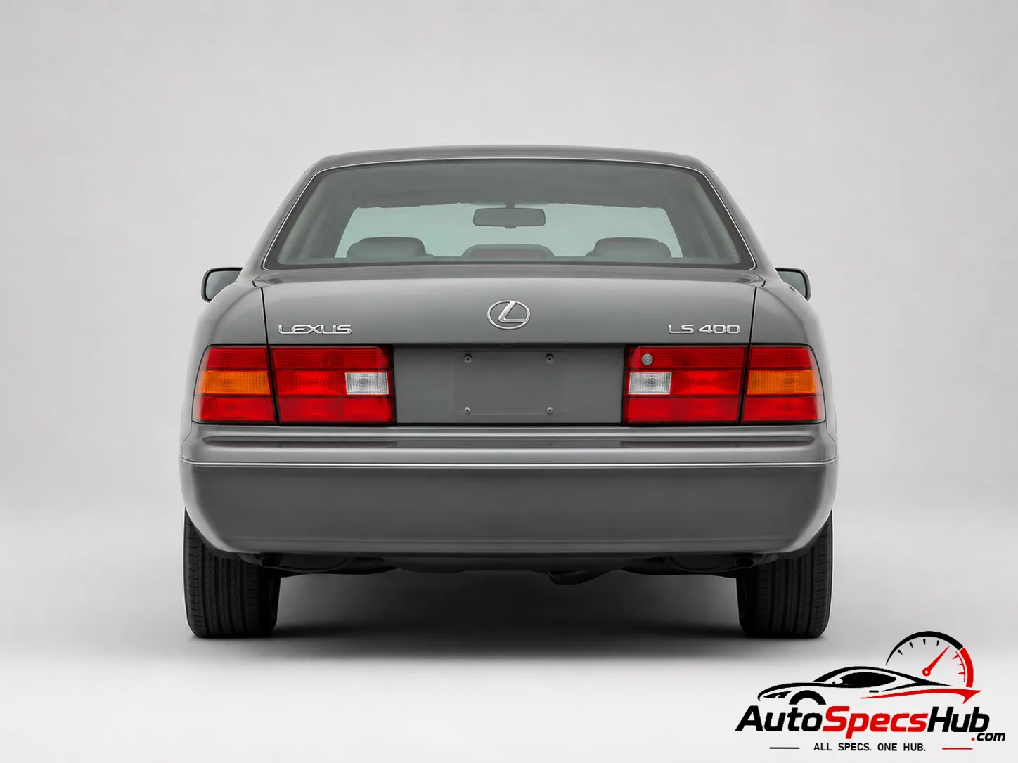 1995 Lexus LS 400 rear view